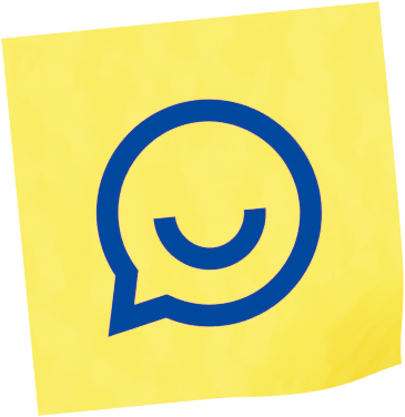 Sticker icône sourire